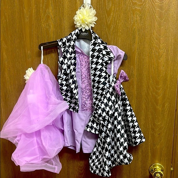Revolution Other - Kids ‎ Costume Set, dance outfit, or gymnastics- Black, White, and Pink